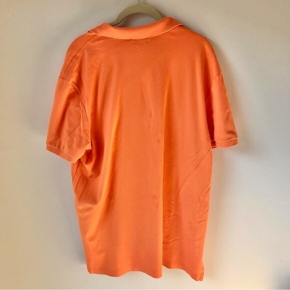 POLO BY RALPH LAUREN Shirt Pima Soft Touch Cotton Orange Mens XL - Picture 4 of 5